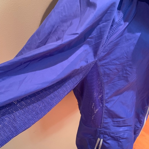 LAYER 8 Windbreaker - Purple Zip-Up with Pockets - Picture 5 of 7